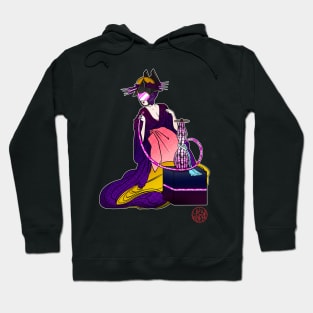 Bijinga - Futuristic woman and shisha Hoodie